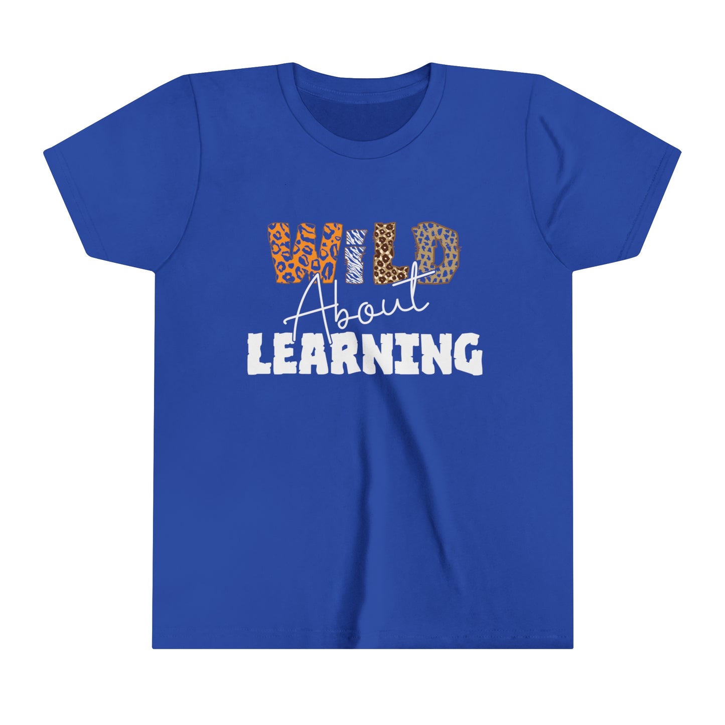 Wild About Learning Kids Short Sleeve Tee