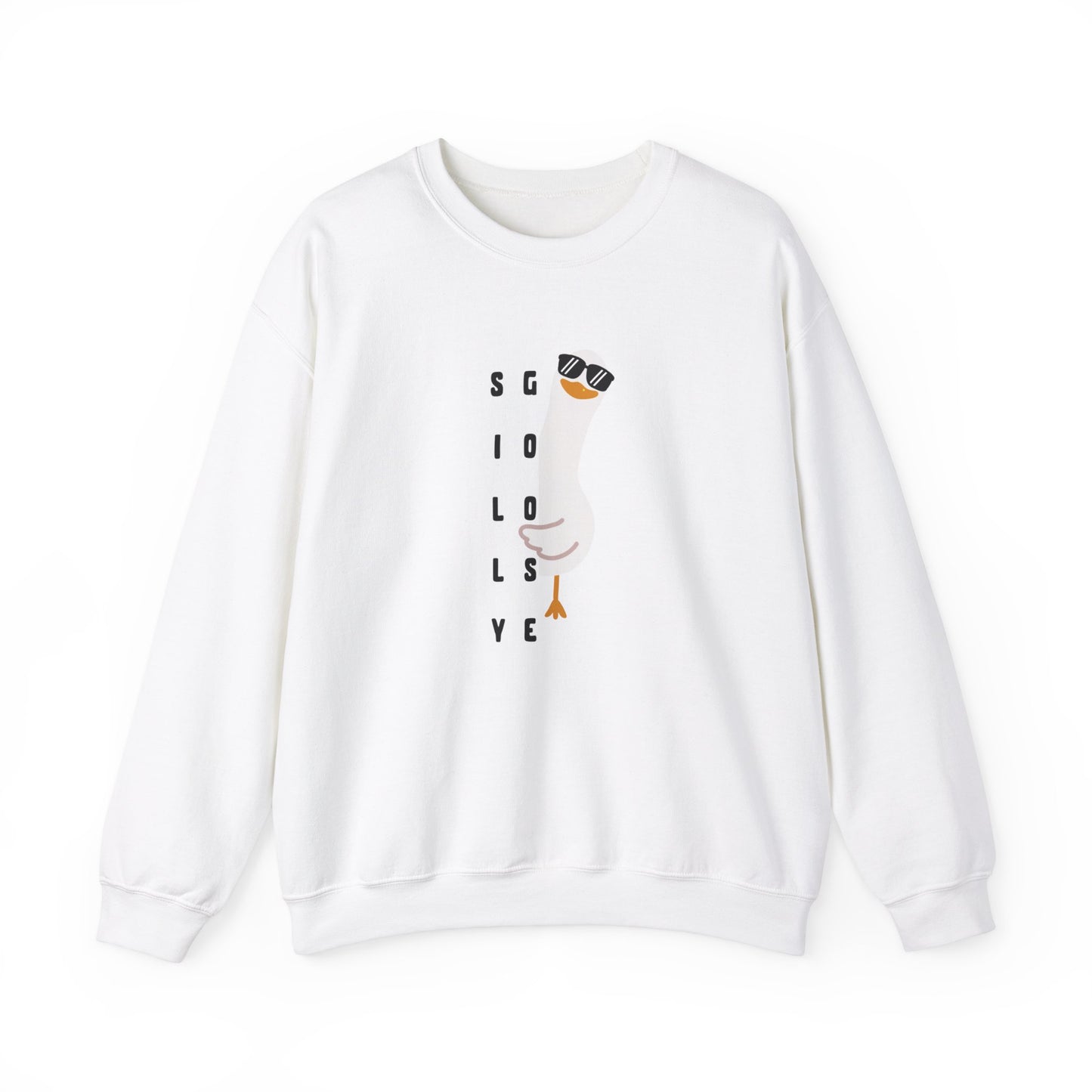Cool Silly Goose Heavy Blend™ Crewneck Sweatshirt