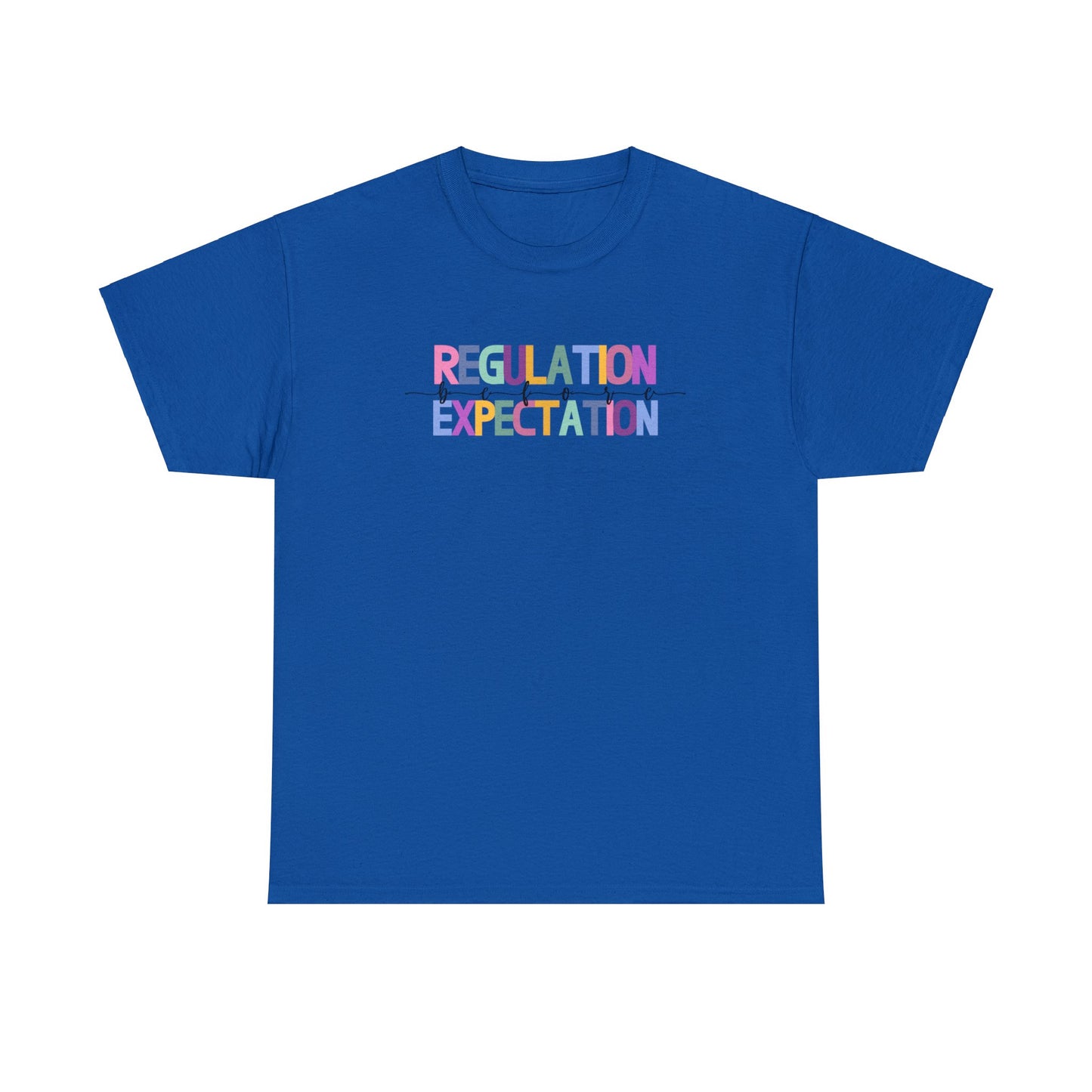 Regulation Before Expectation Heavy Cotton Tee