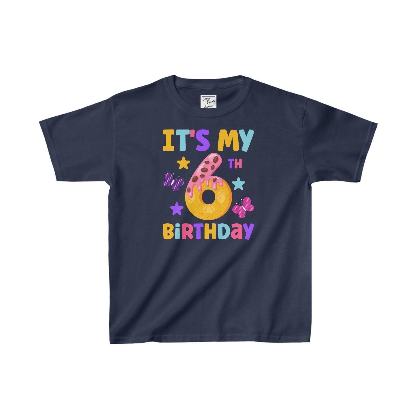 It's My 6th Birthday Kids Heavy Cotton™ Tee