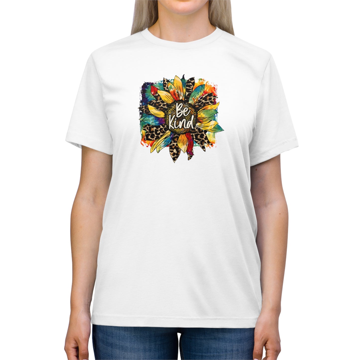 Floral Be Kind Triblend Tee