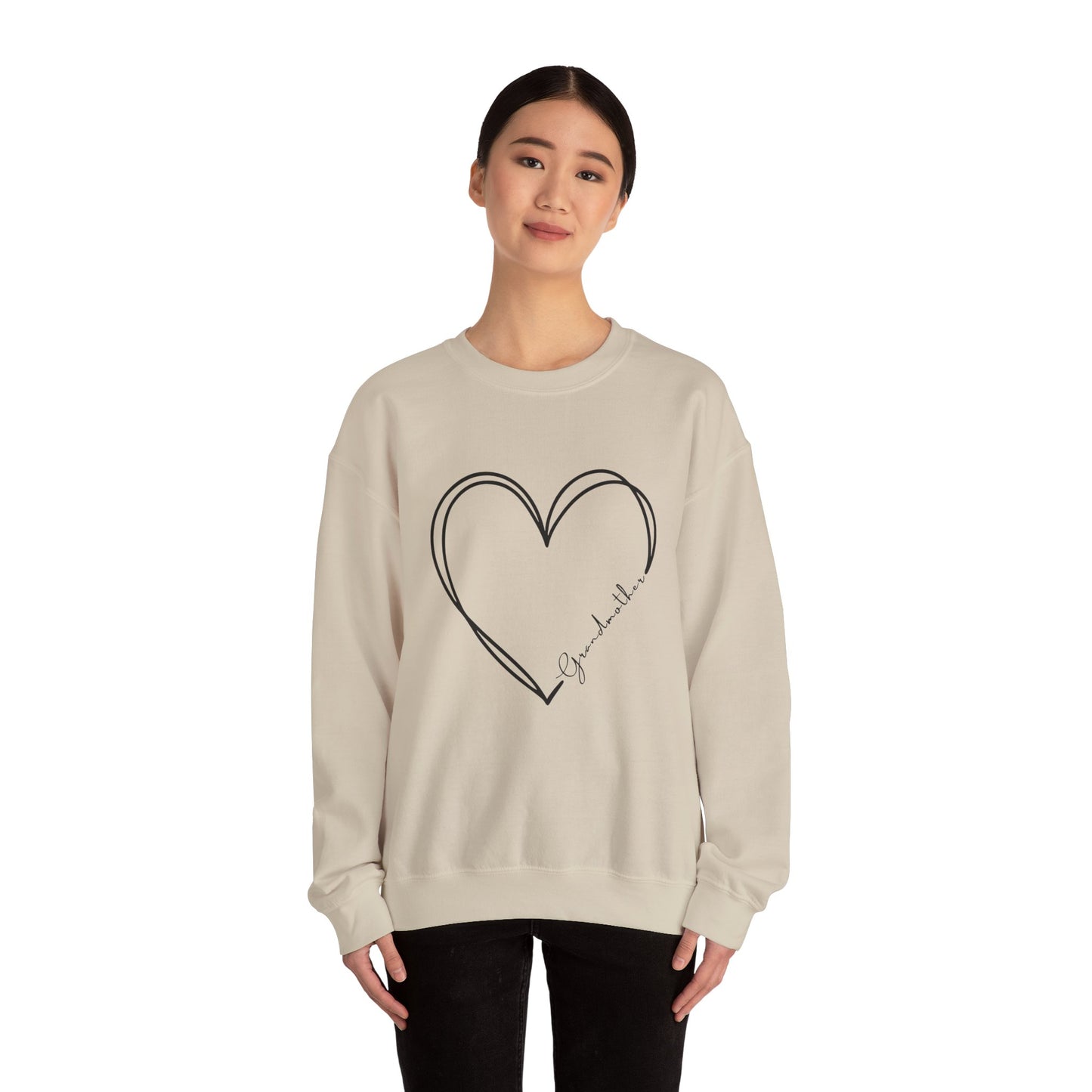 Heart Grandmother Heavy Blend™ Crewneck Sweatshirt