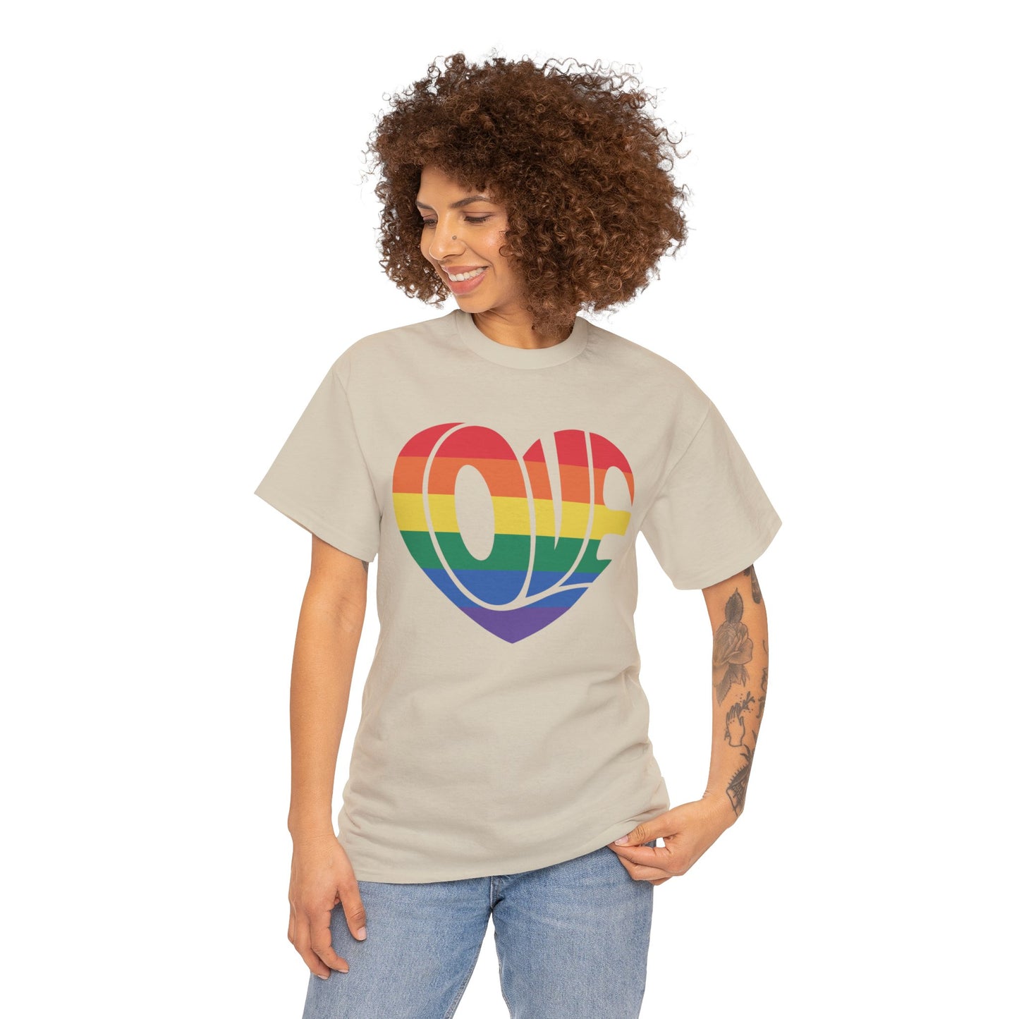 Pride Love Heavy Cotton Tee