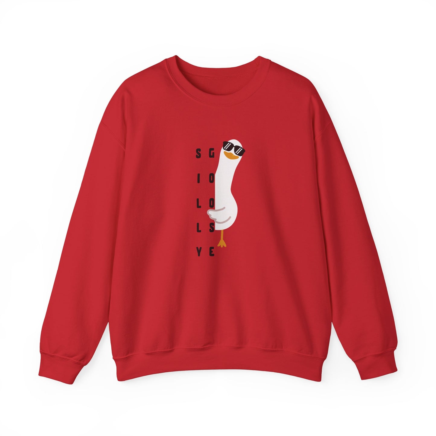 Cool Silly Goose Heavy Blend™ Crewneck Sweatshirt