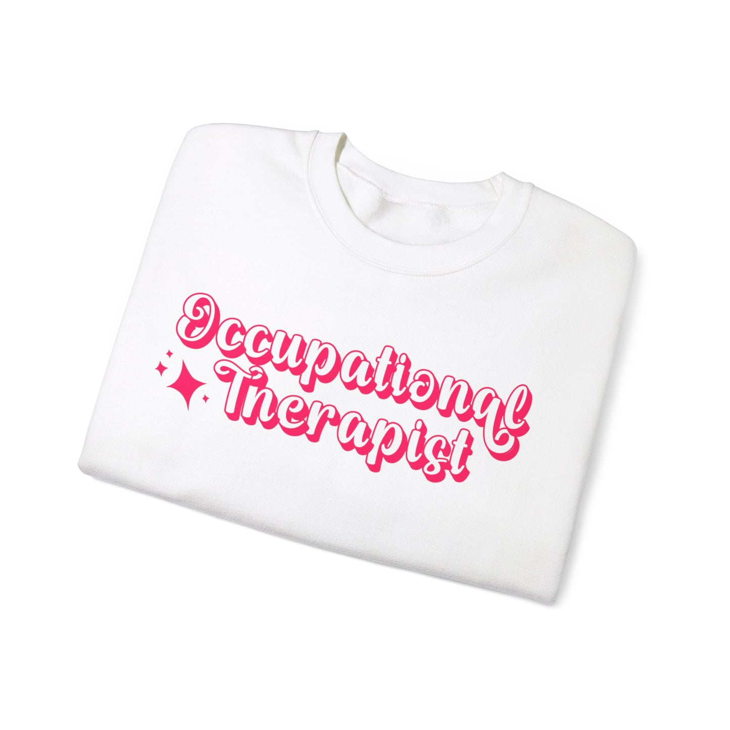 Pink and Bubbly Occupational Therapist Heavy Blend™ Crewneck Sweatshirt