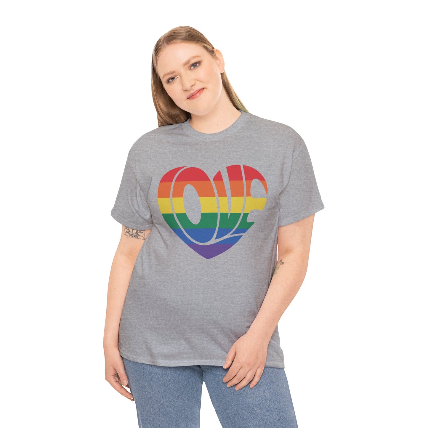 Pride Love Heavy Cotton Tee
