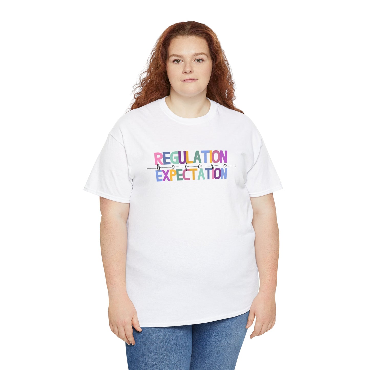 Regulation Before Expectation Heavy Cotton Tee