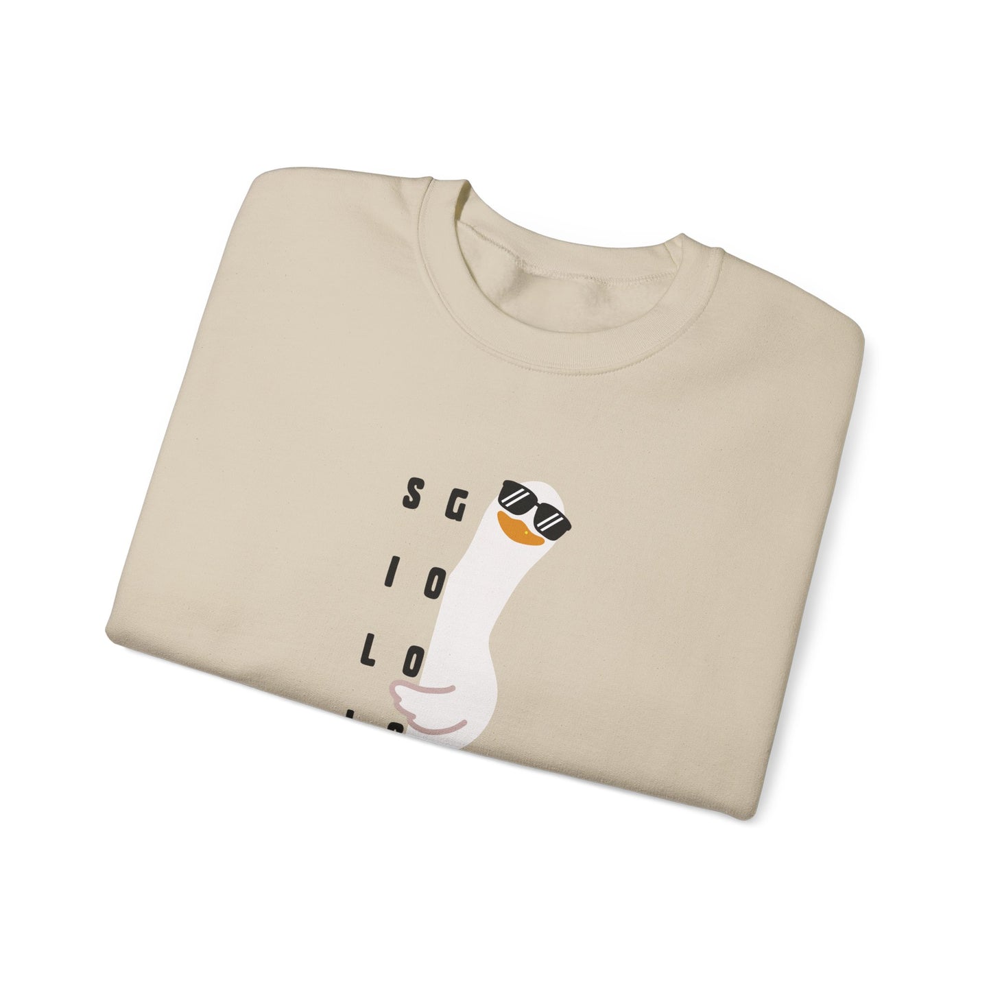 Cool Silly Goose Heavy Blend™ Crewneck Sweatshirt