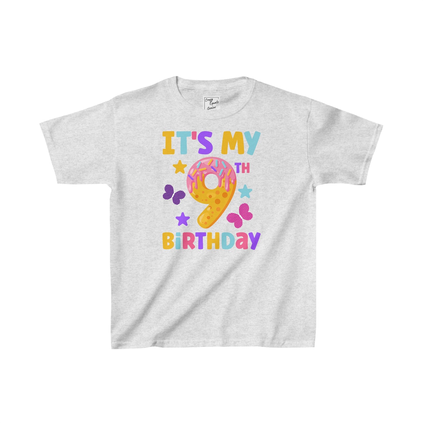 It's My 9th Birthday Kids Heavy Cotton™ Tee