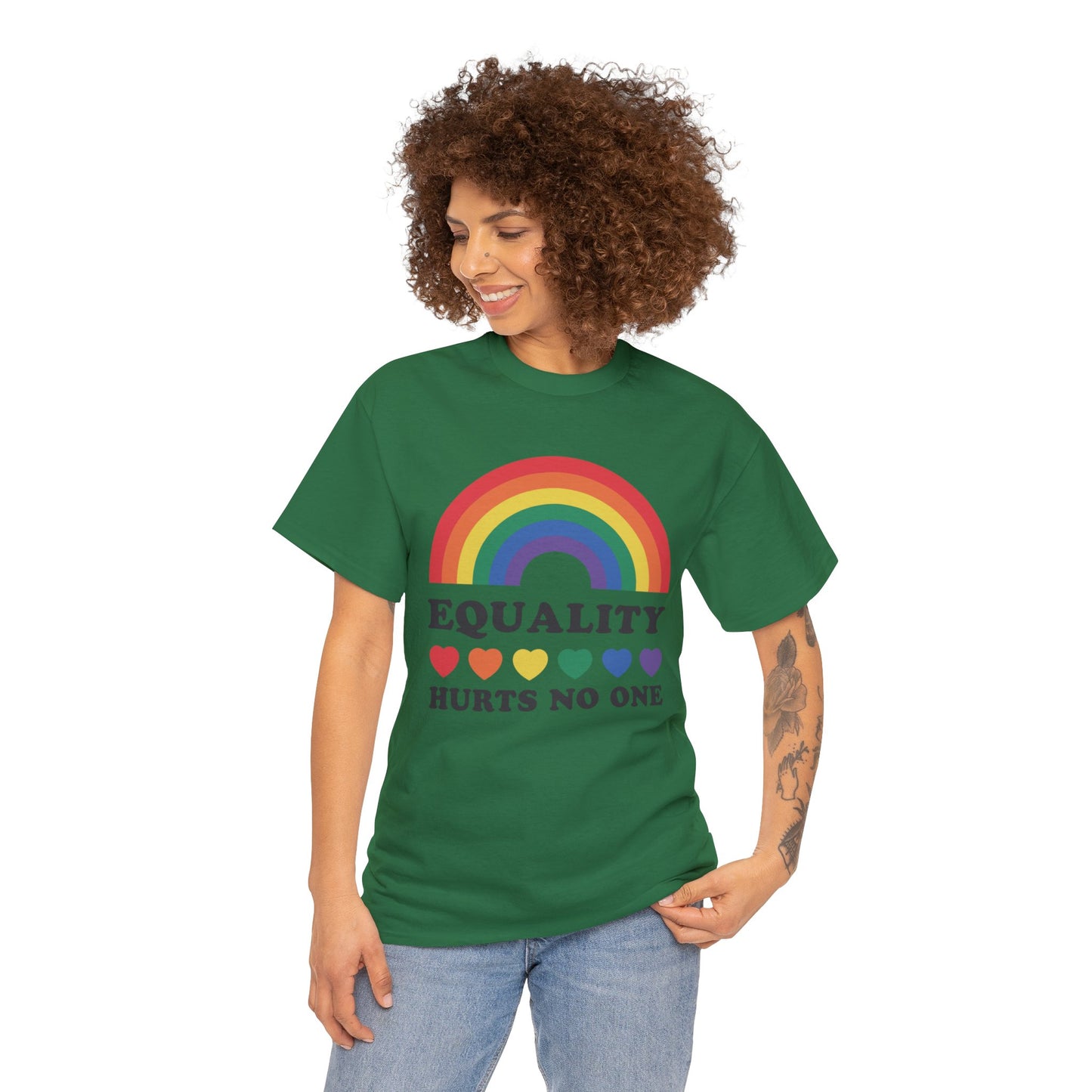 Equality Hurts No One Heavy Cotton Tee