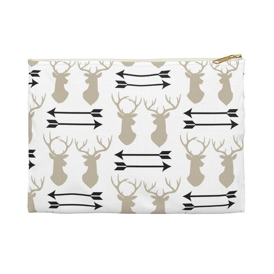 Deer and Arrows Accessory Pouch