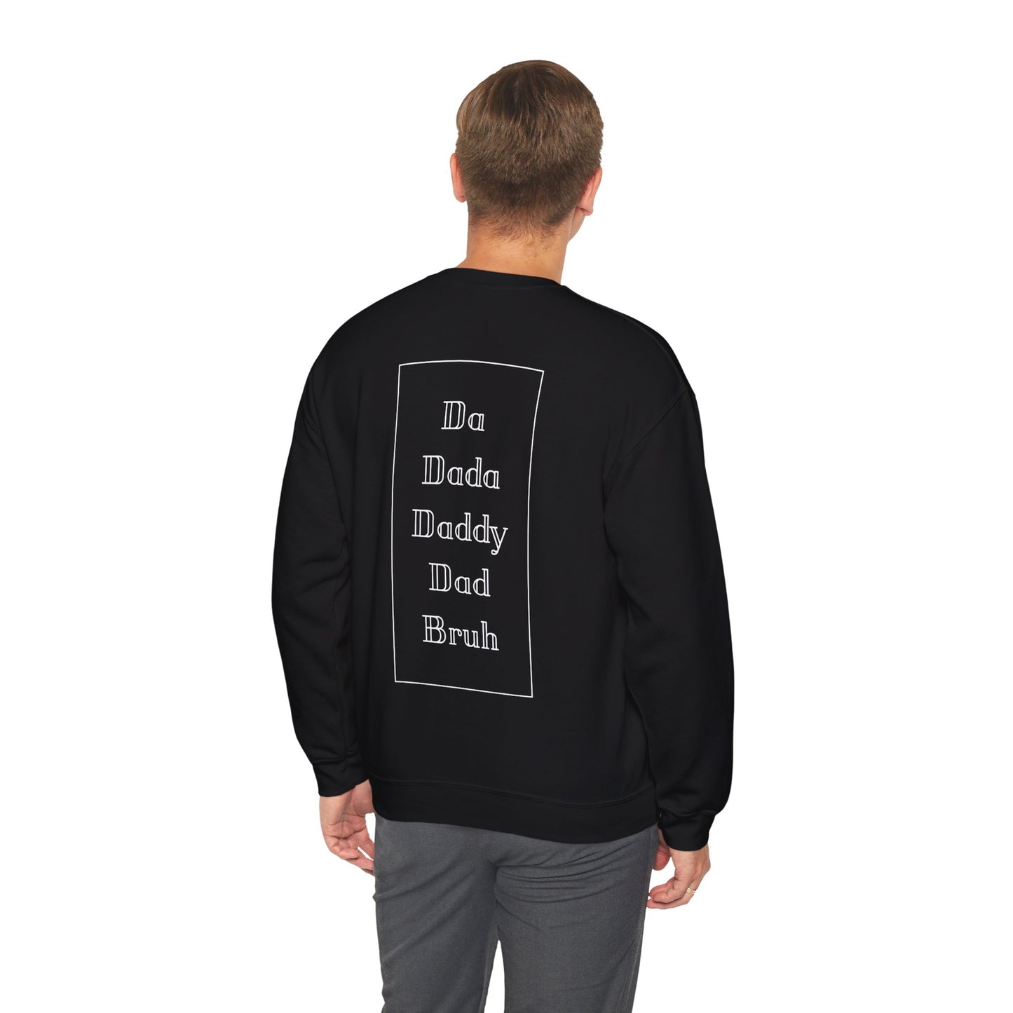 Evolution of a Dad Heavy Blend™ Crewneck Sweatshirt