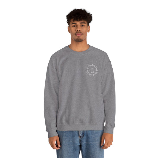Evolution of a Dad Heavy Blend™ Crewneck Sweatshirt