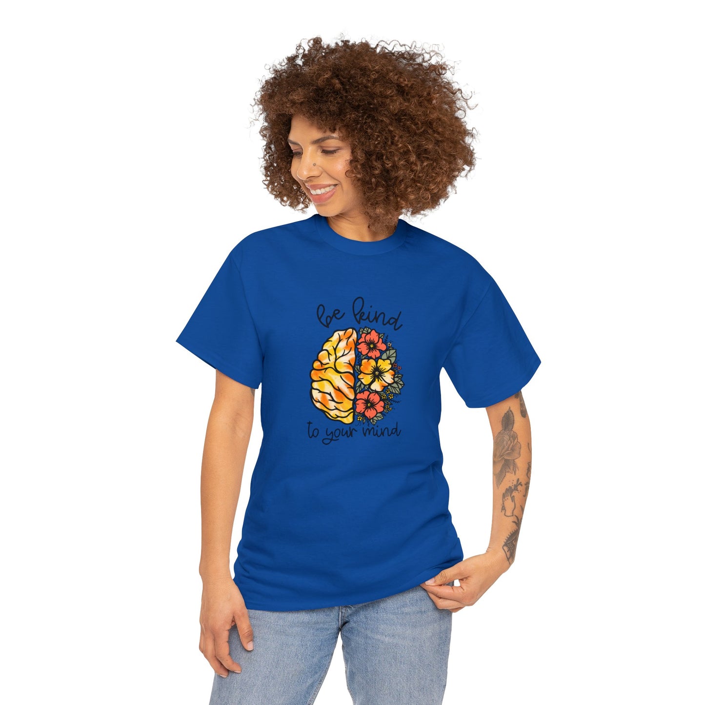 Be Kind To Your Mind Heavy Cotton Tee