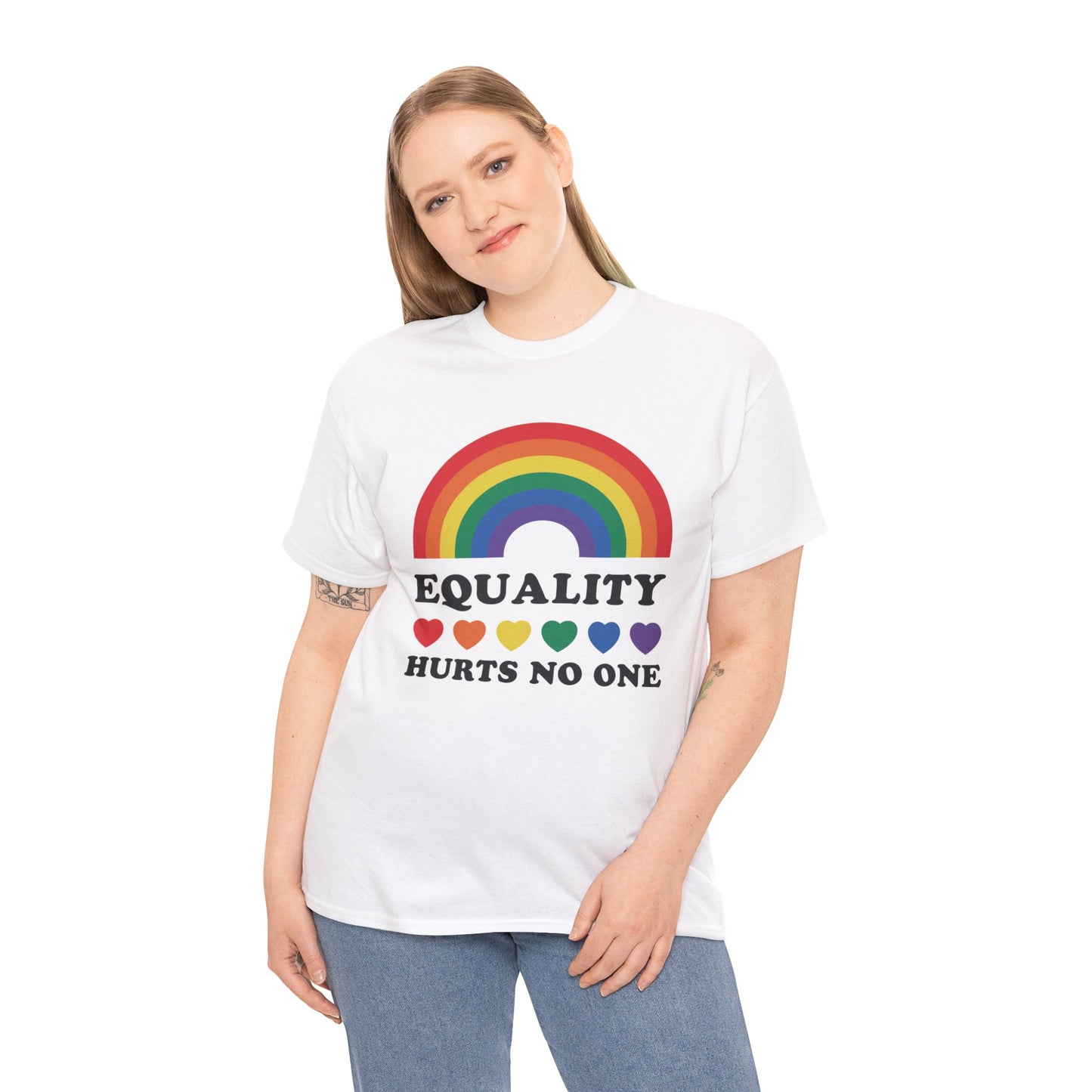 Equality Hurts No One Heavy Cotton Tee