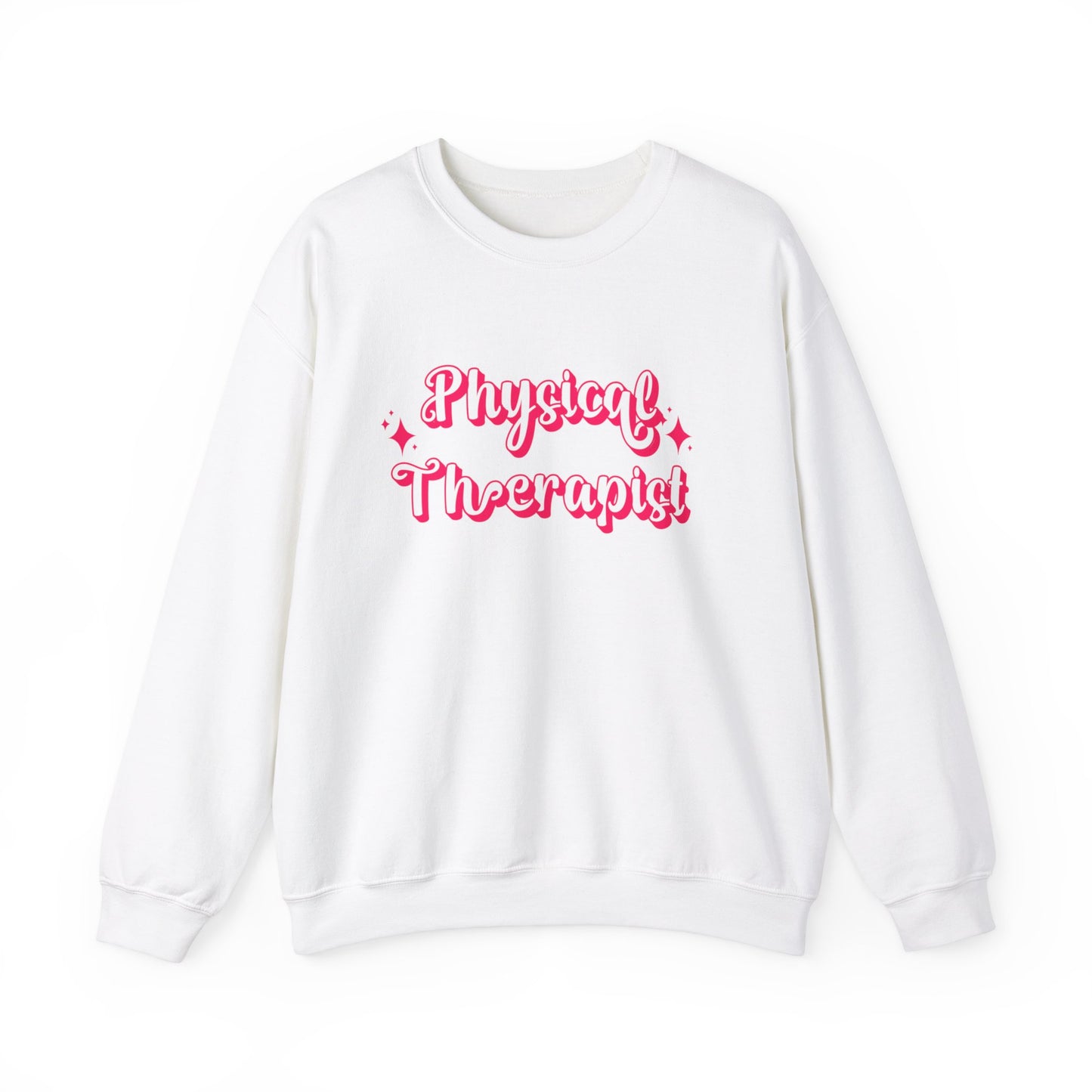 Pink and Bubbly Physical Therapist Heavy Blend™ Crewneck Sweatshirt