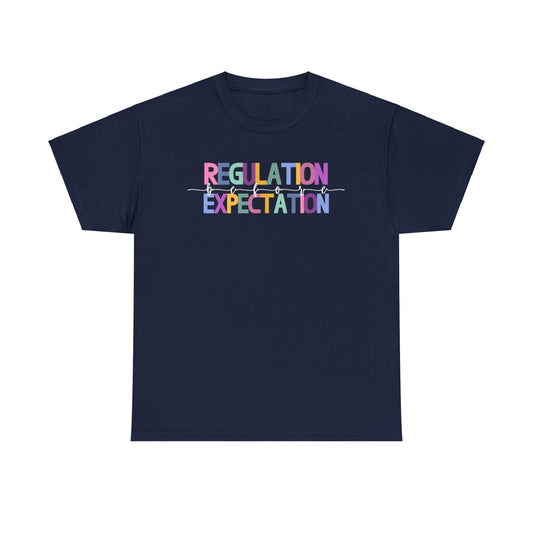 Regulation Before Expectation Heavy Cotton Tee