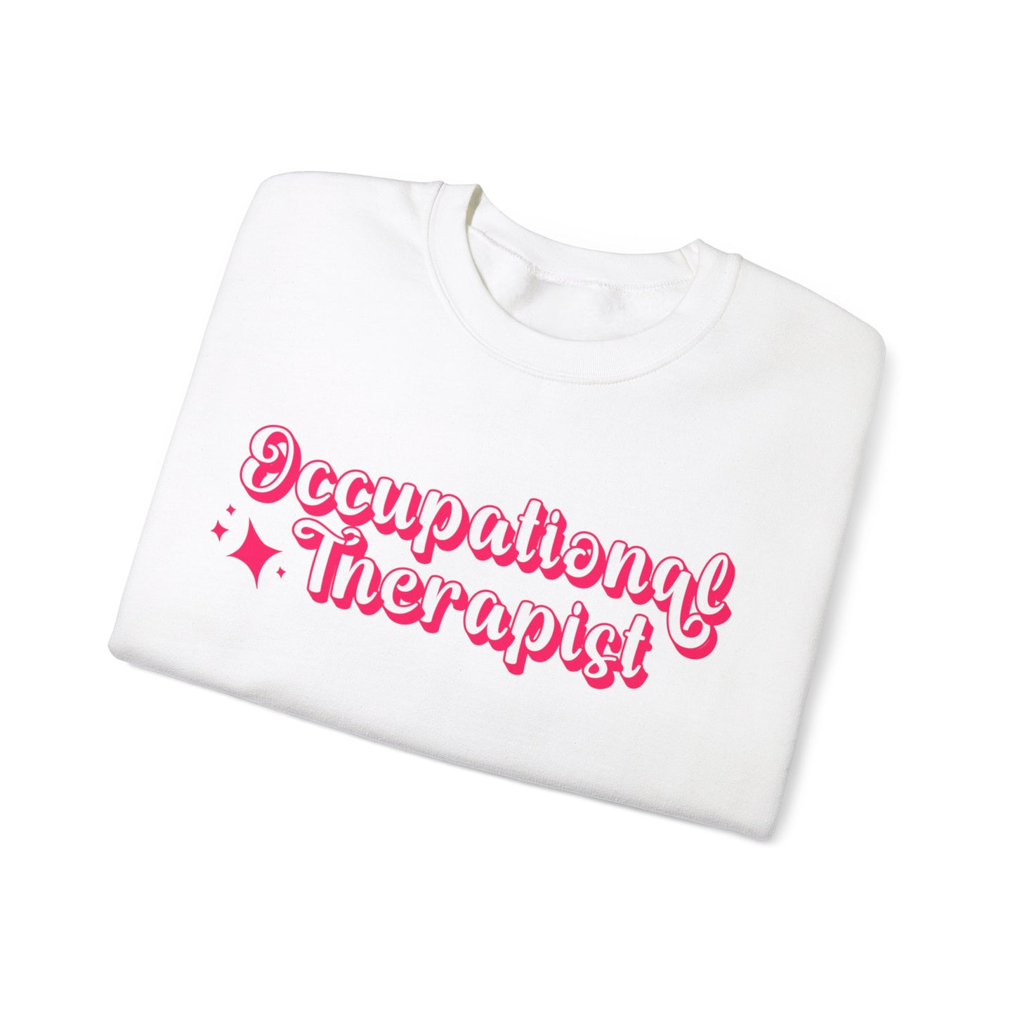 Pink and Bubbly Occupational Therapist Heavy Blend™ Crewneck Sweatshirt