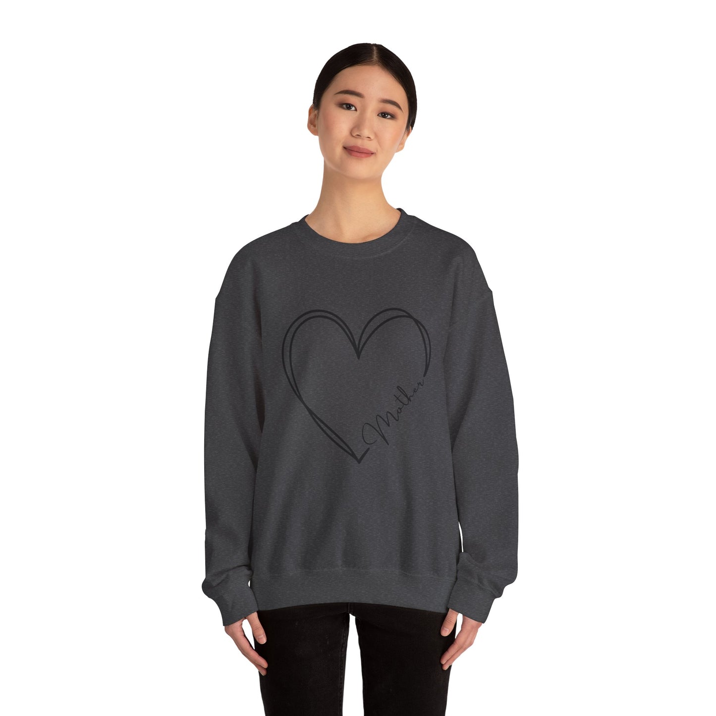 Heart Mother Heavy Blend™ Crewneck Sweatshirt