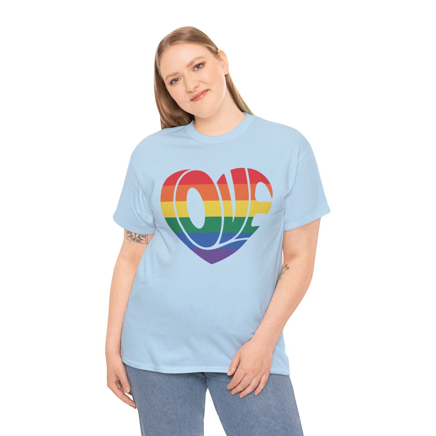Pride Love Heavy Cotton Tee
