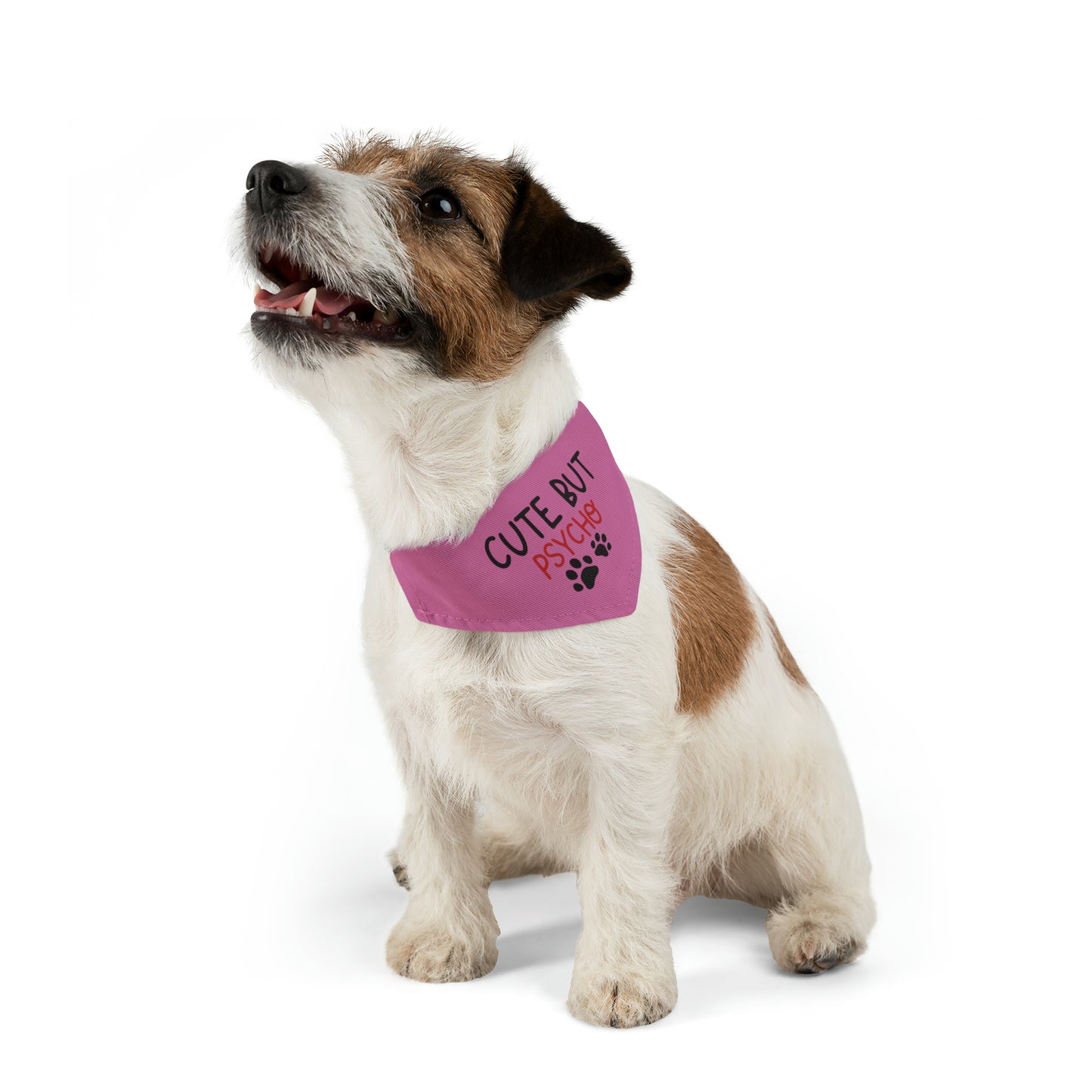 Cute but Psycho Pet Bandana Collar
