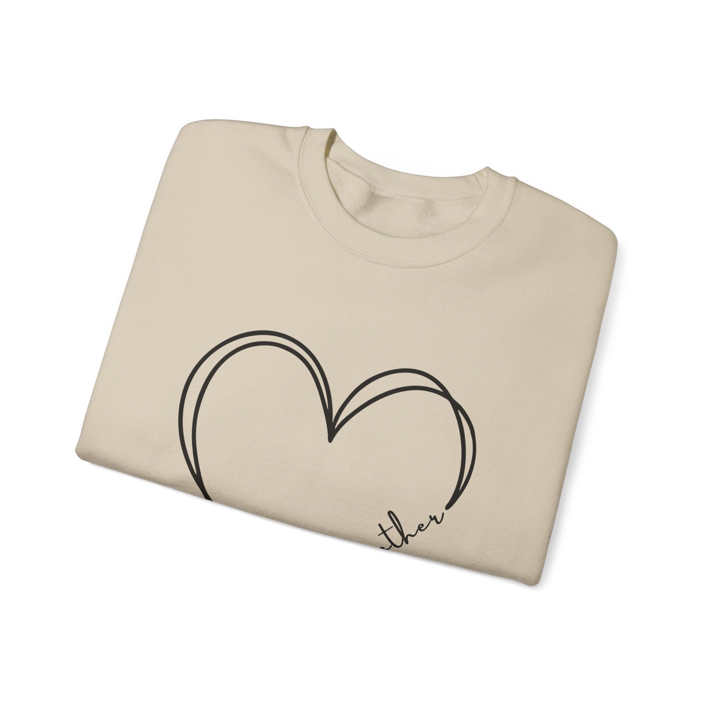 Heart Mother Heavy Blend™ Crewneck Sweatshirt