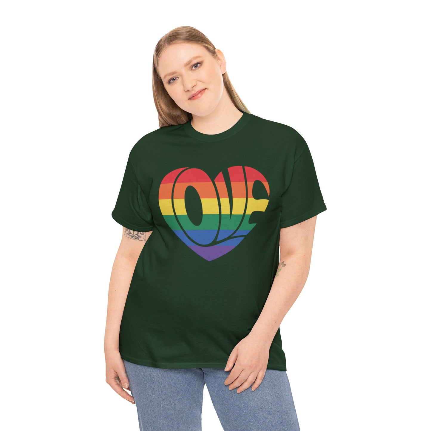 Pride Love Heavy Cotton Tee