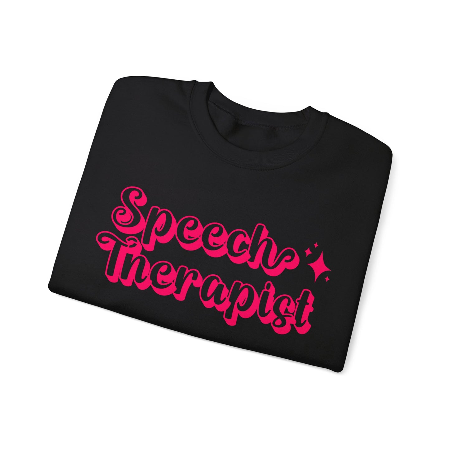 Pink and Bubbly Speech Therapist Heavy Blend™ Crewneck Sweatshirt