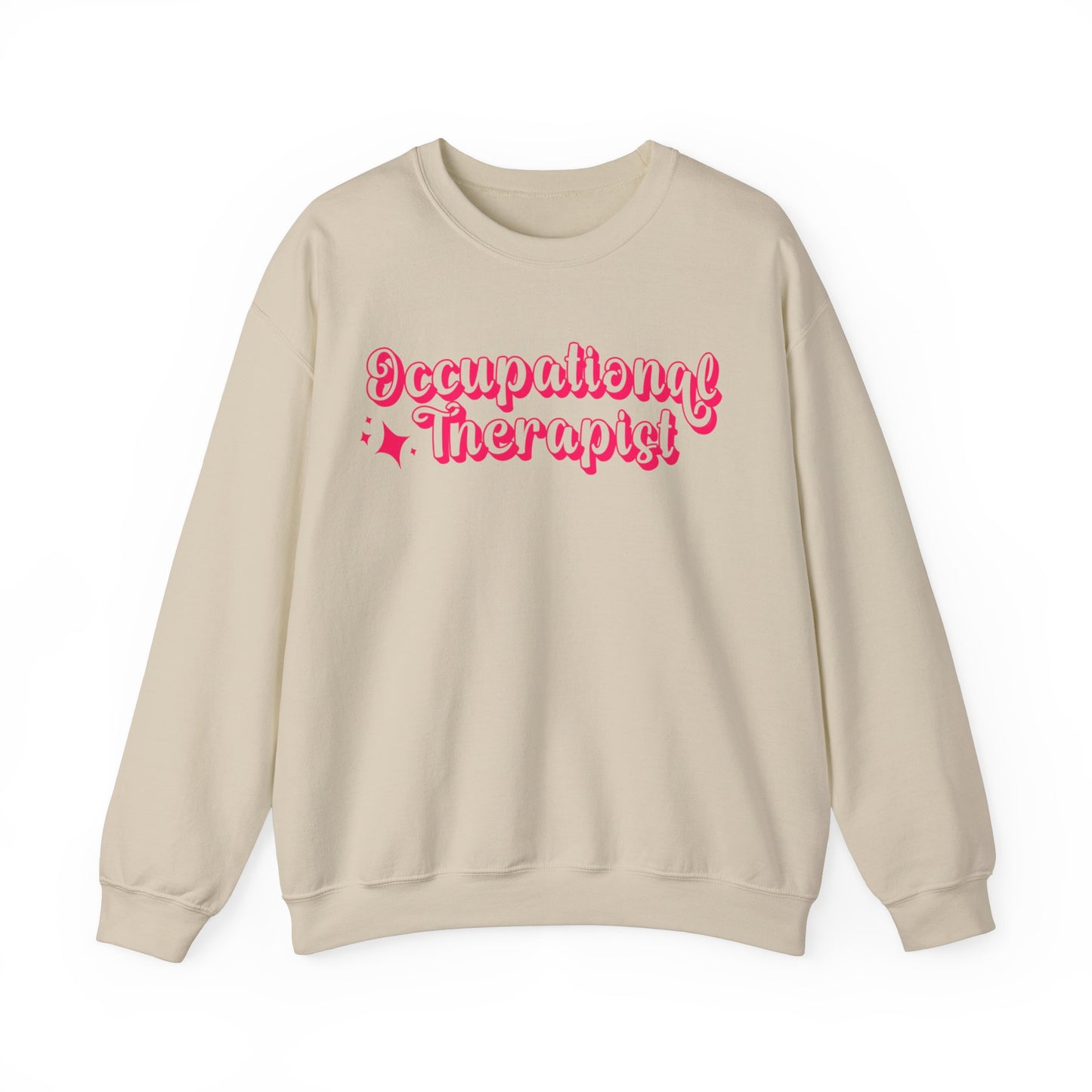 Pink and Bubbly Occupational Therapist Heavy Blend™ Crewneck Sweatshirt