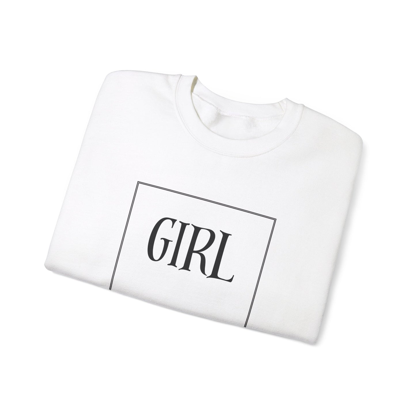 Girl Mom Heavy Blend™ Crewneck Sweatshirt