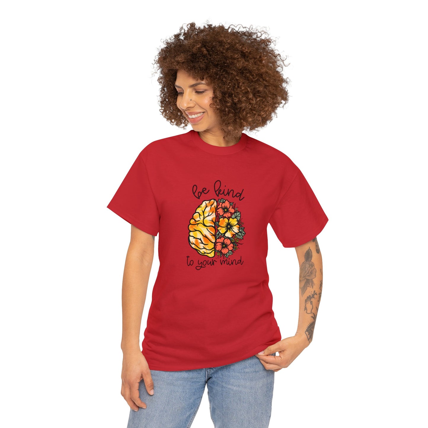Be Kind To Your Mind Heavy Cotton Tee