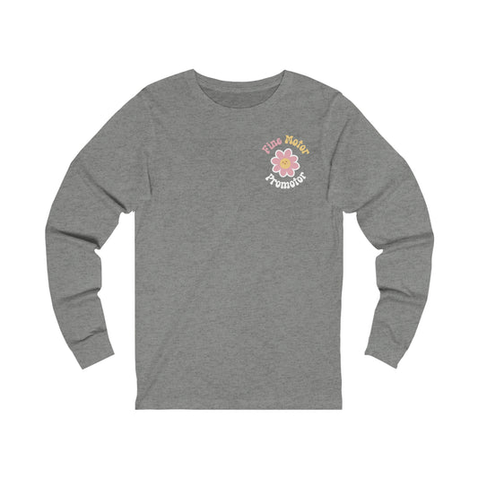 Fine Motor Promoter Jersey Long Sleeve Tee