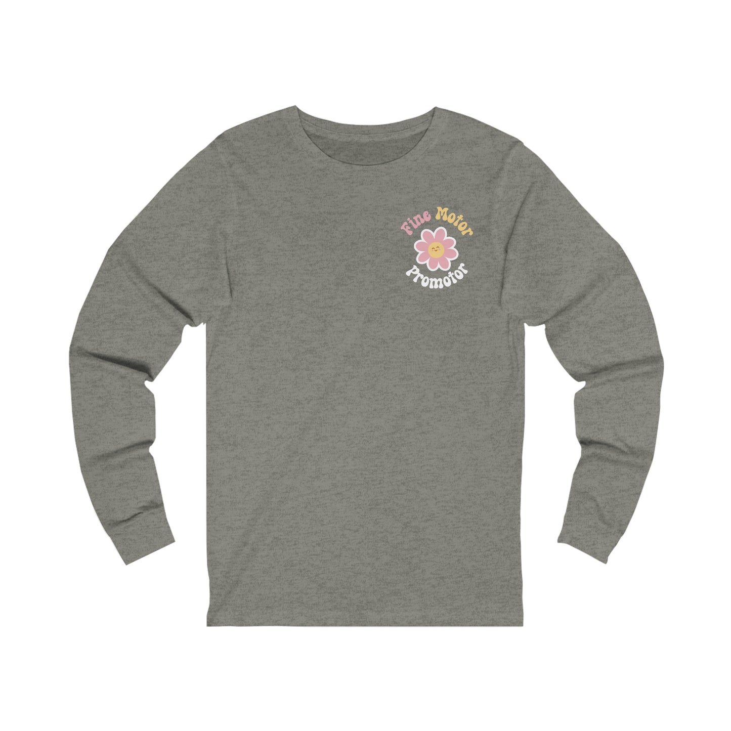 Fine Motor Promoter Jersey Long Sleeve Tee