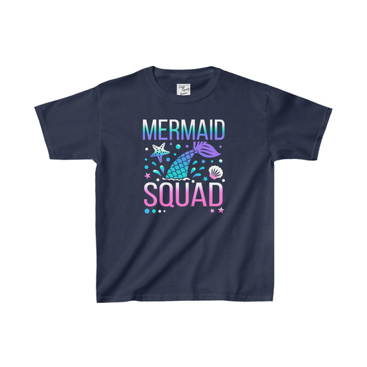 Mermaid Squad Kids Heavy Cotton™ Tee