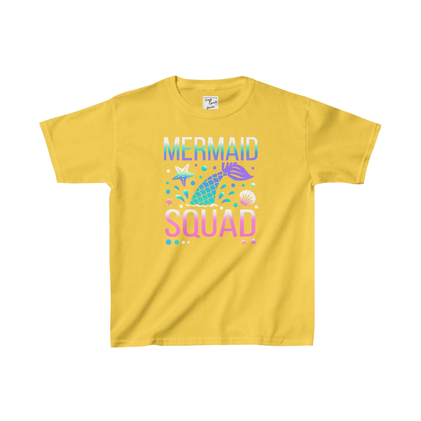 Mermaid Squad Kids Heavy Cotton™ Tee