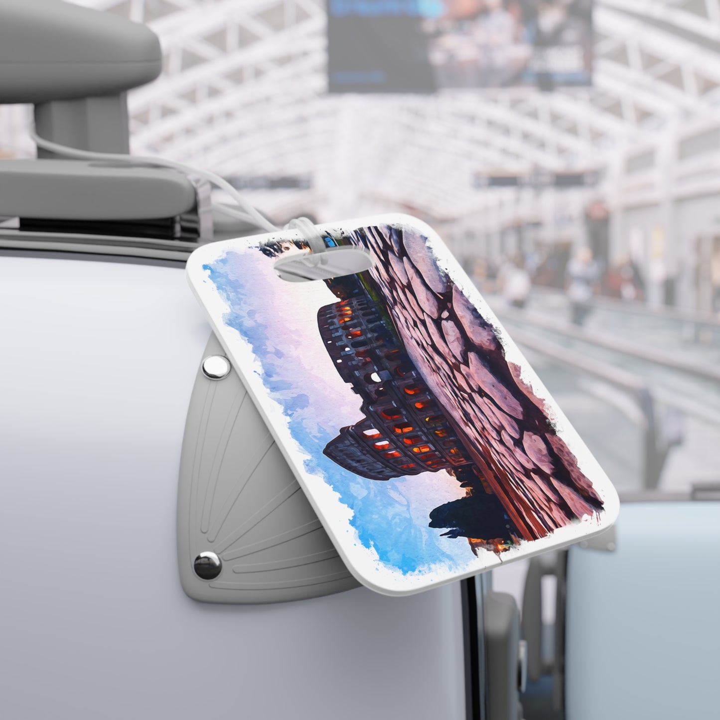 Colosseum Luggage Tags