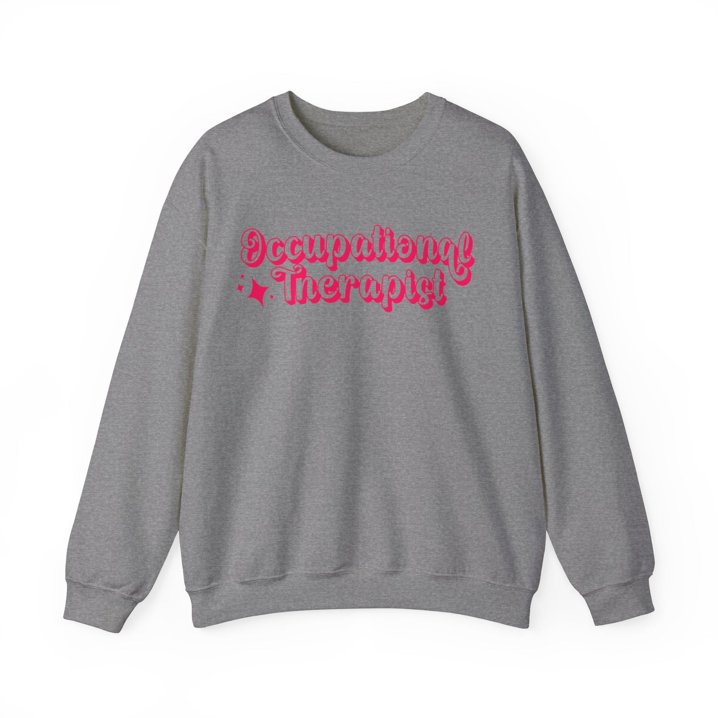 Pink and Bubbly Occupational Therapist Heavy Blend™ Crewneck Sweatshirt