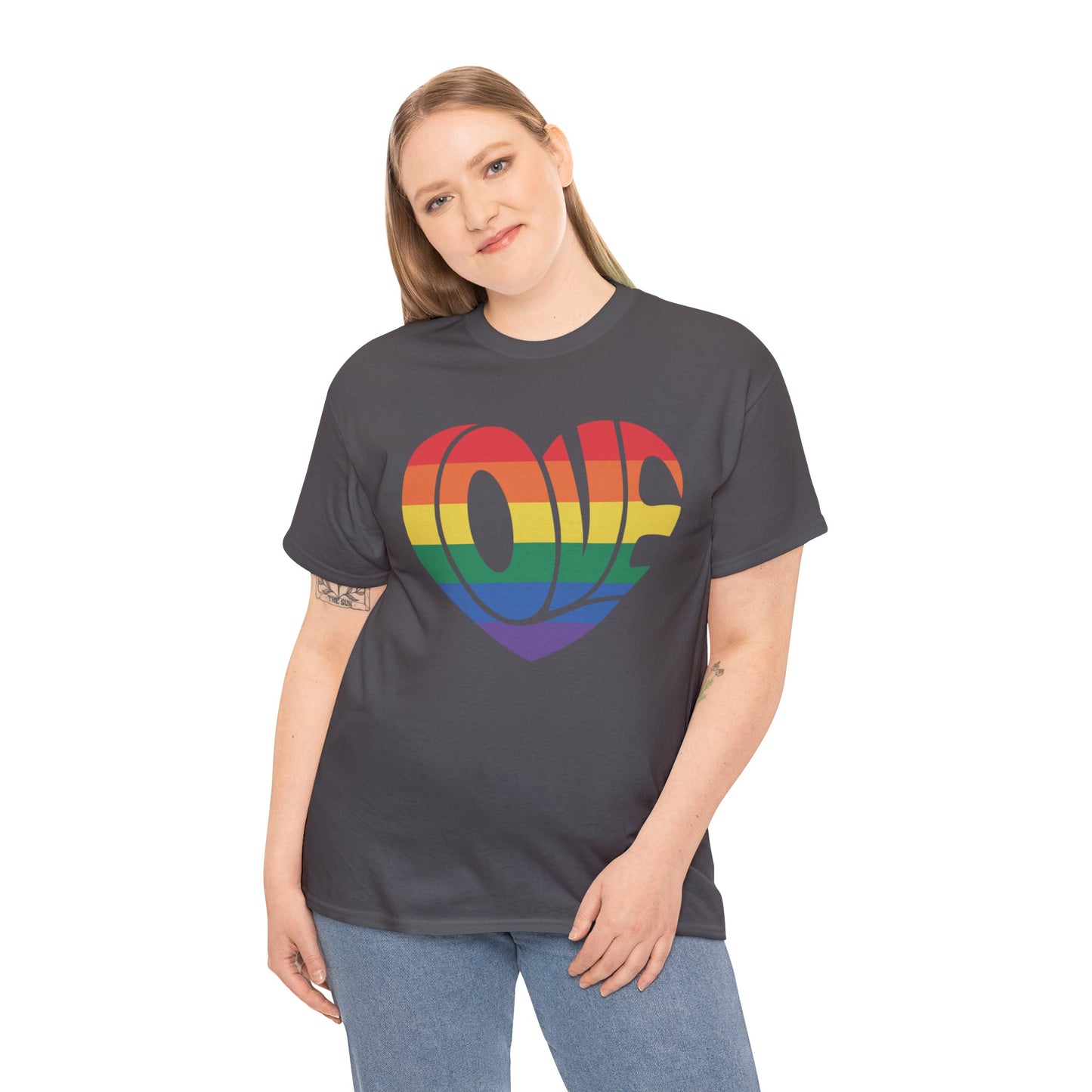 Pride Love Heavy Cotton Tee