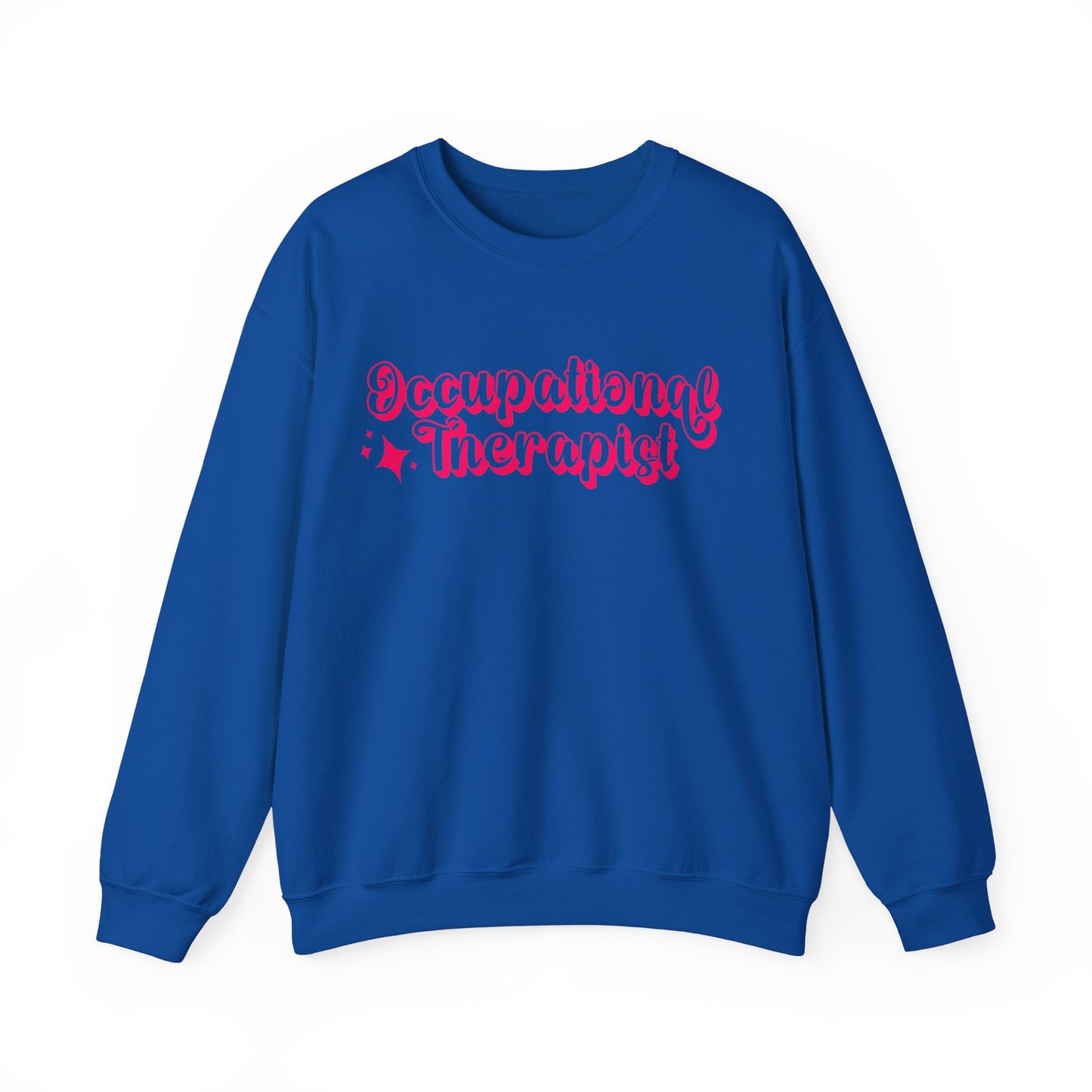 Pink and Bubbly Occupational Therapist Heavy Blend™ Crewneck Sweatshirt