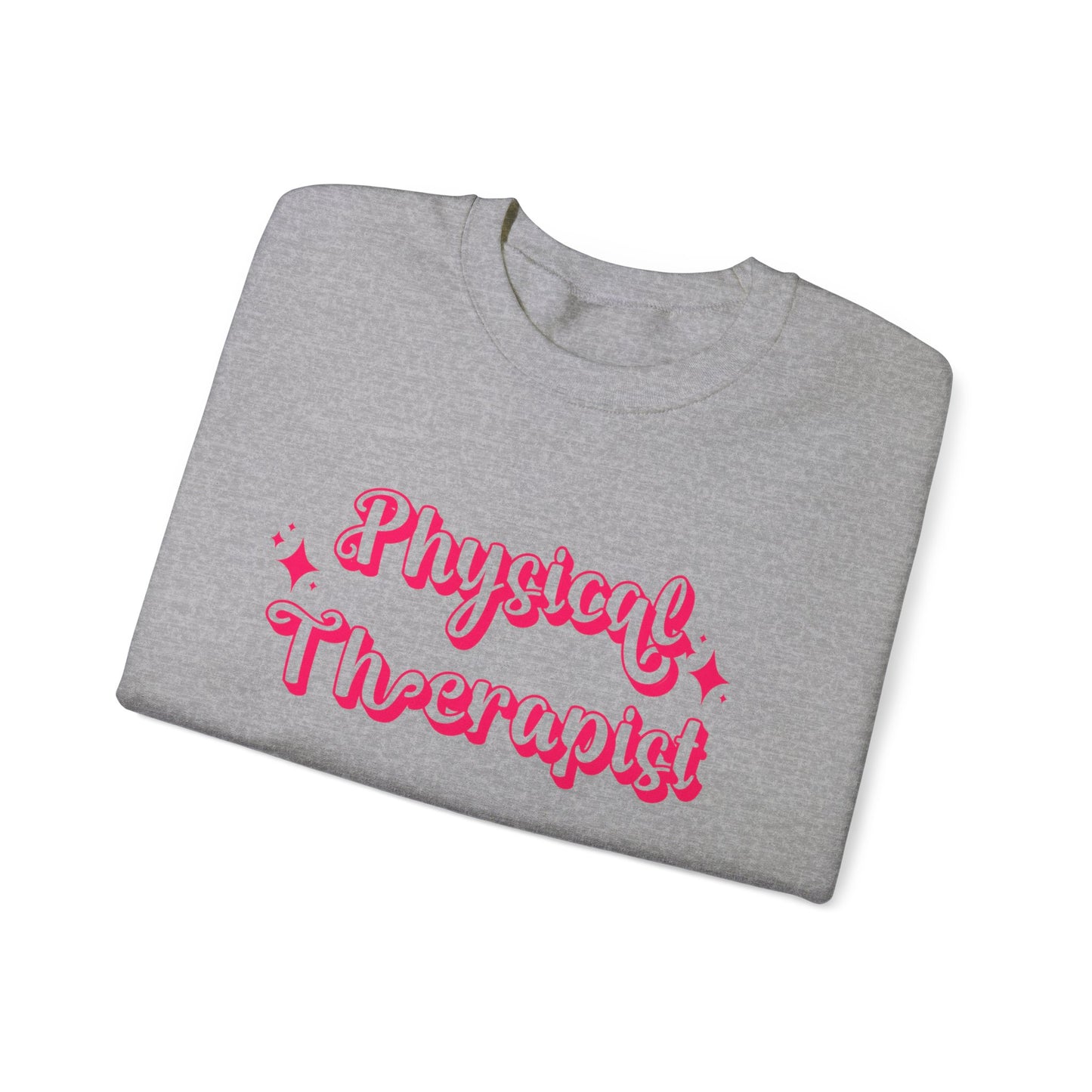 Pink and Bubbly Physical Therapist Heavy Blend™ Crewneck Sweatshirt