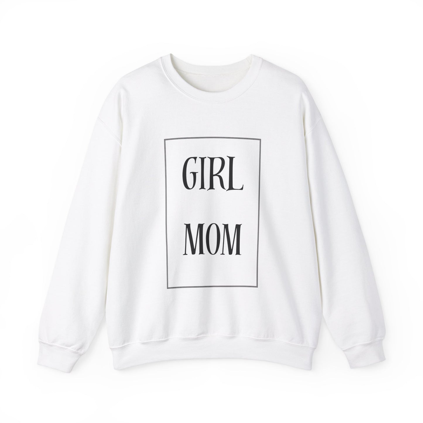 Girl Mom Heavy Blend™ Crewneck Sweatshirt