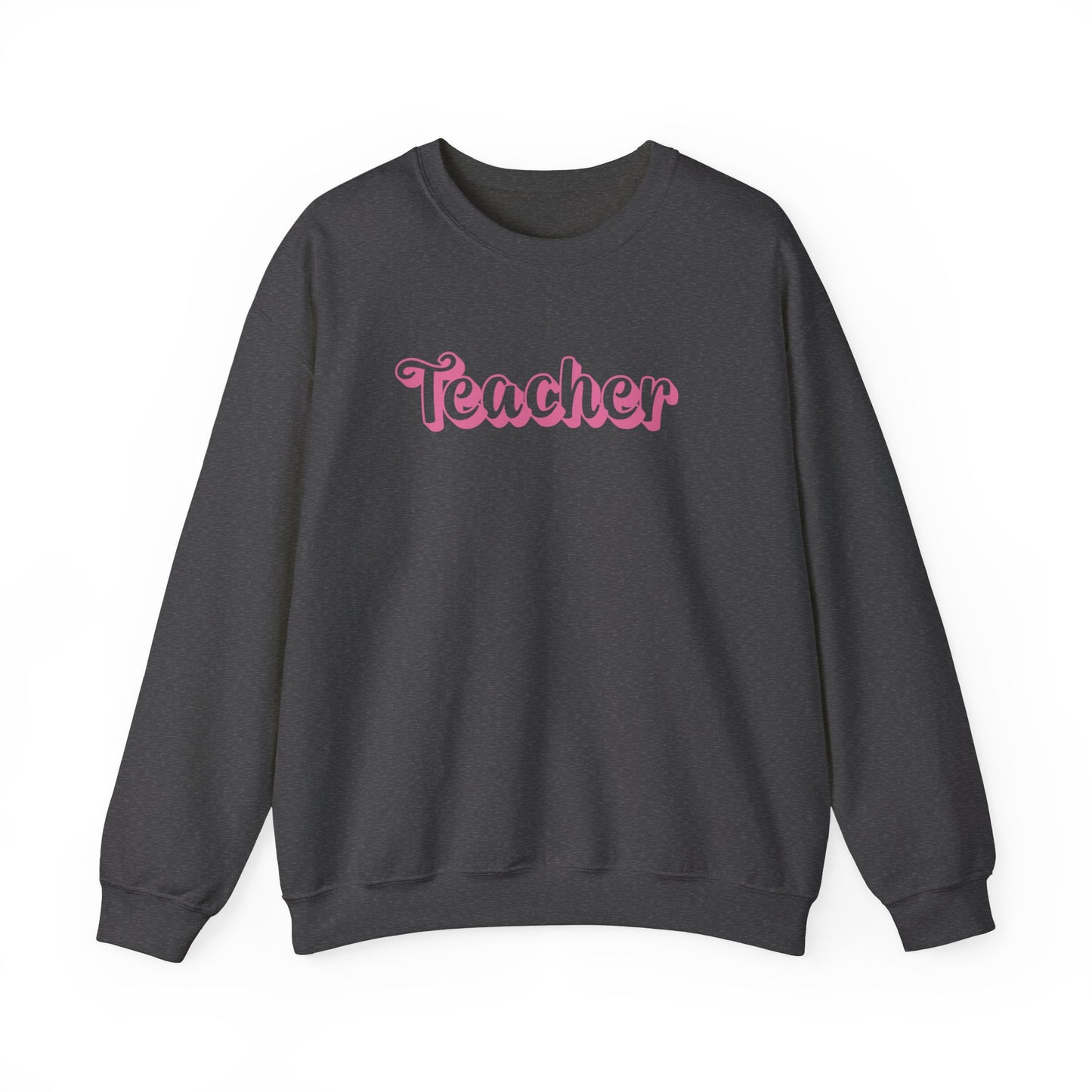 Pink and Bubbly Teacher Heavy Blend™ Crewneck Sweatshirt