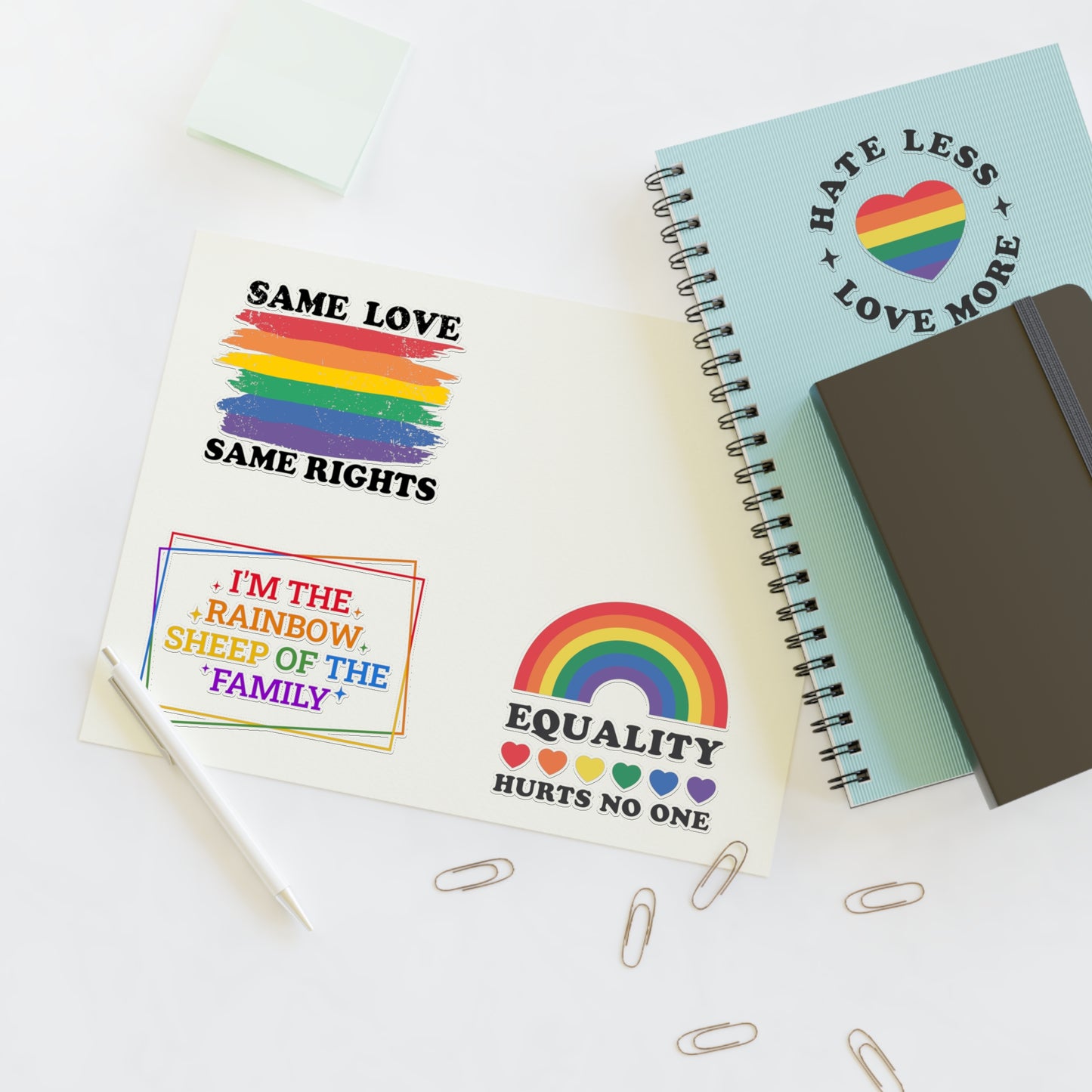 Pride Celebration Sticker Sheets