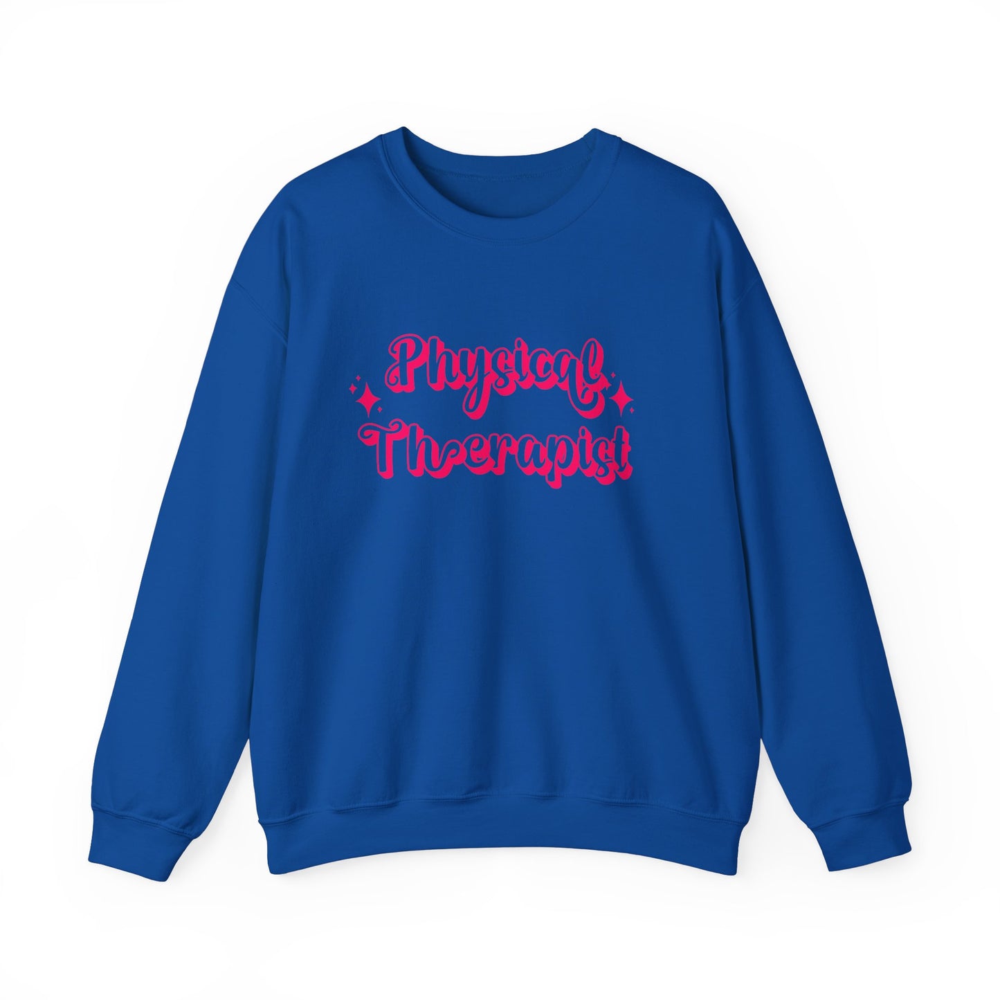 Pink and Bubbly Physical Therapist Heavy Blend™ Crewneck Sweatshirt