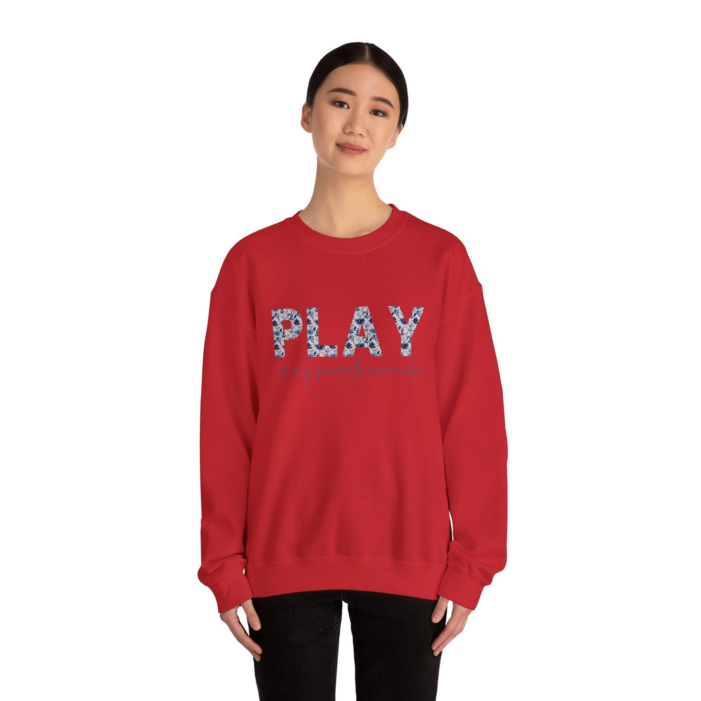 Play is My Favorite Exercise Heavy Blend™ Crewneck Sweatshirt
