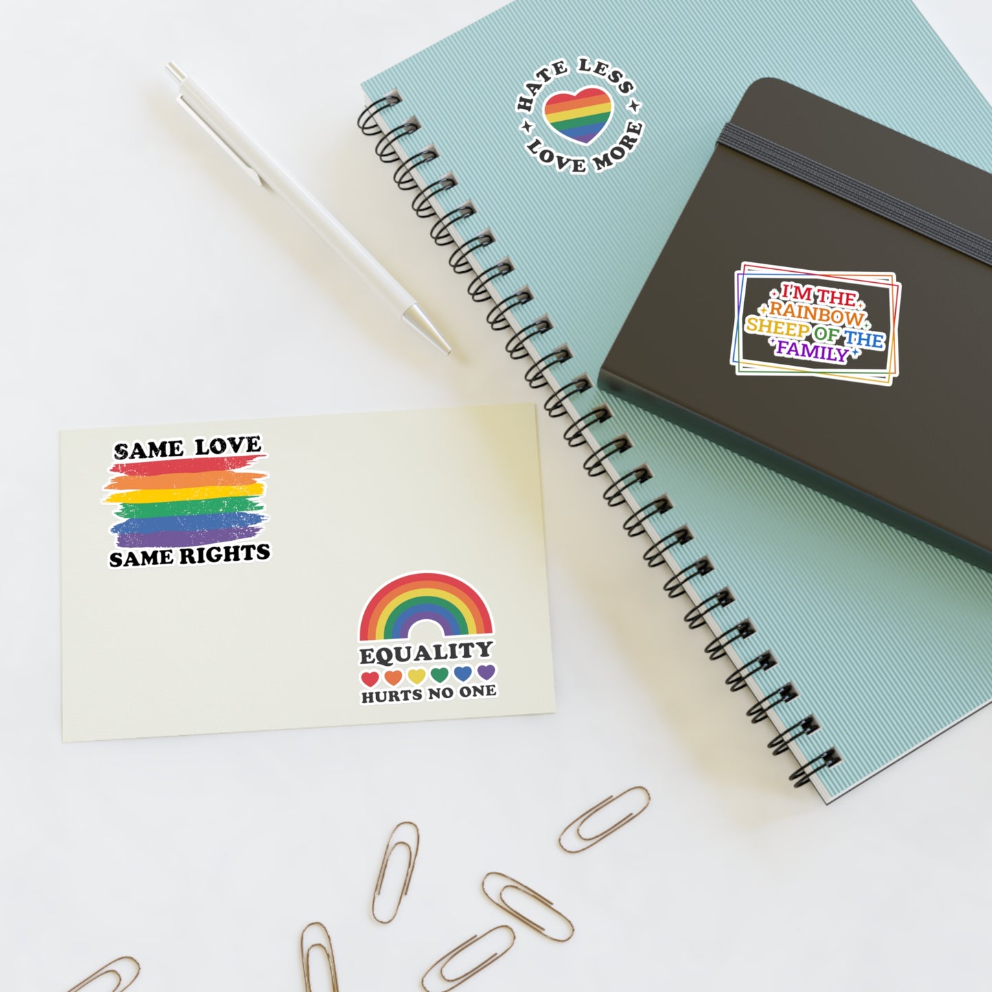 Pride Celebration Sticker Sheets