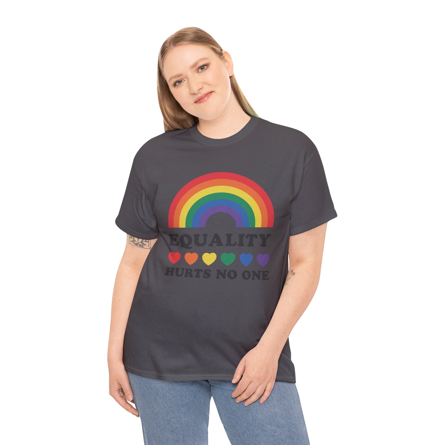 Equality Hurts No One Heavy Cotton Tee
