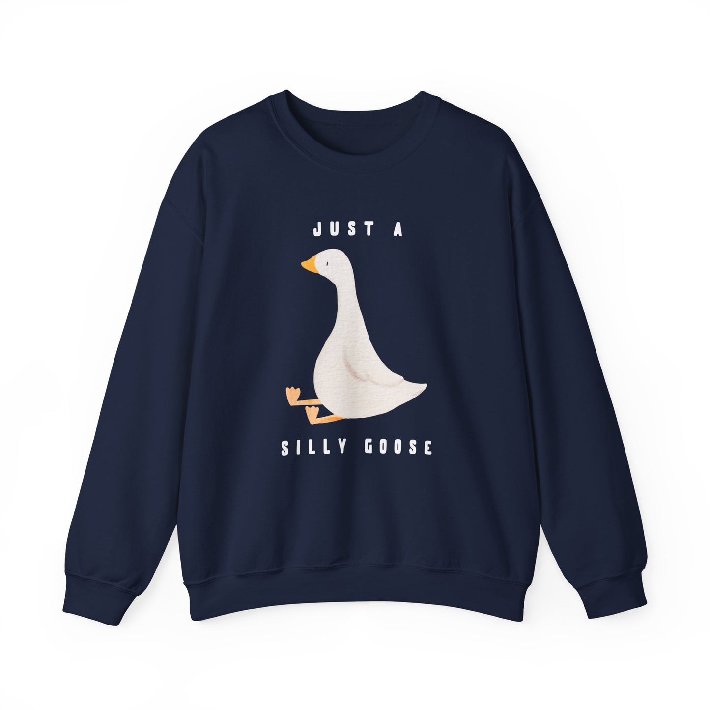 Just A Silly Goose Heavy Blend™ Crewneck Sweatshirt