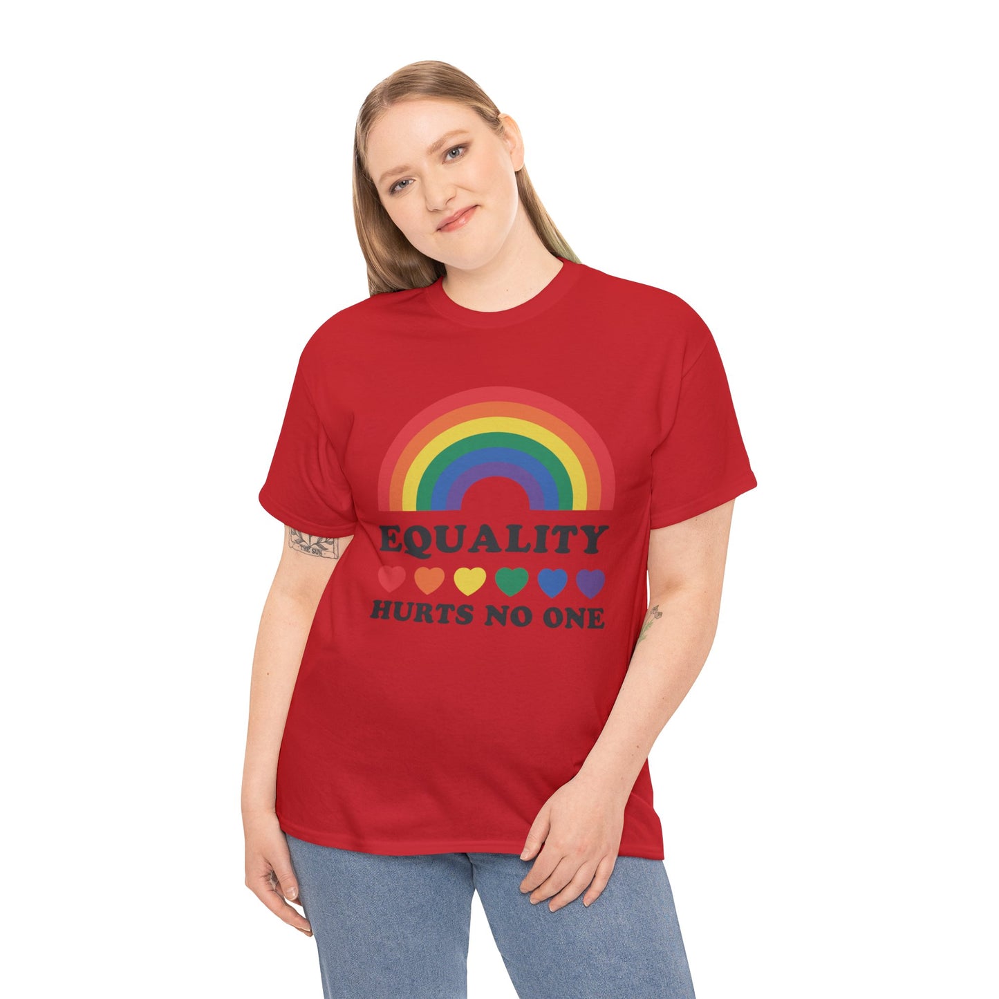 Equality Hurts No One Heavy Cotton Tee