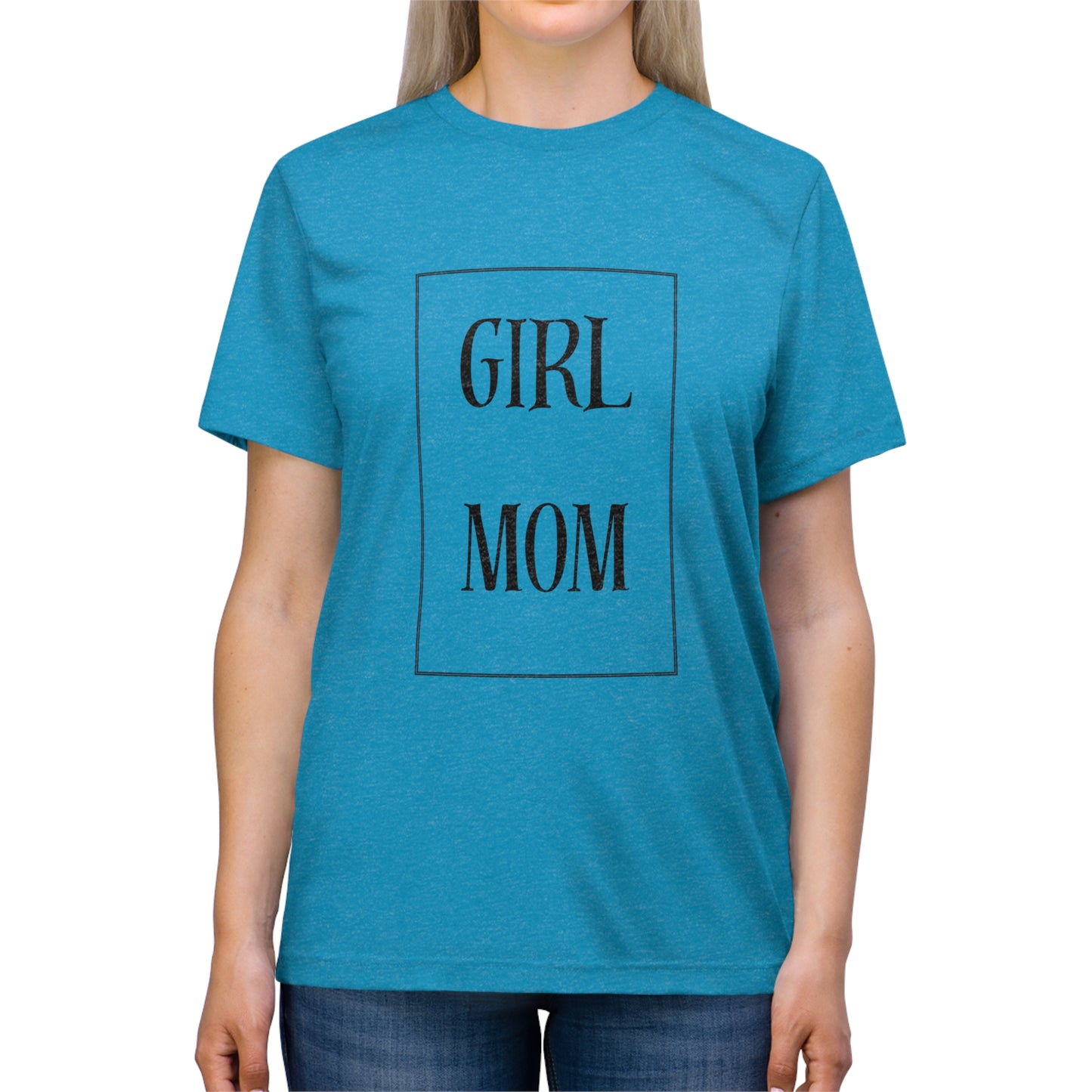 Girl Mom Triblend Tee